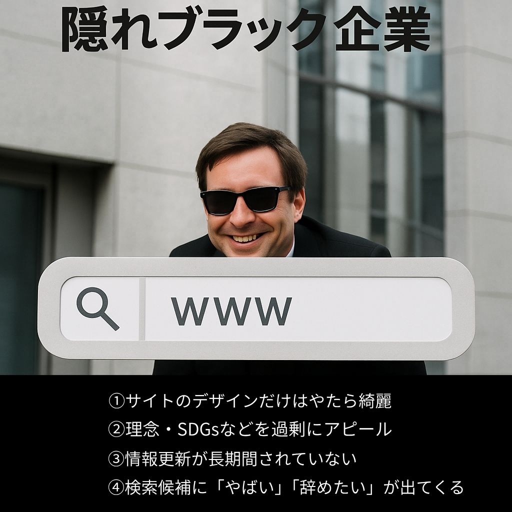 建物の背景、サングラスをかけた男性。検索窓に「www」