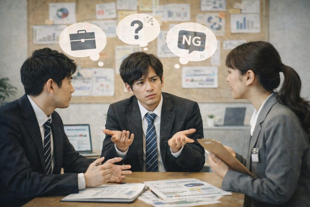 転職エージェントを使っても結果が出ない人が相談している
