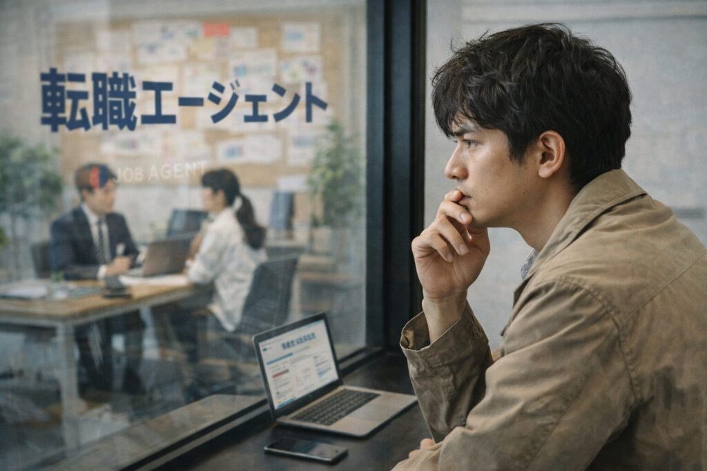 エージェントを見ている人