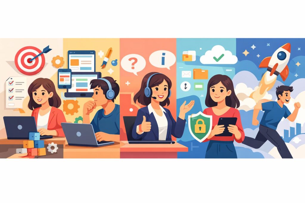 デジタルワークの流れ