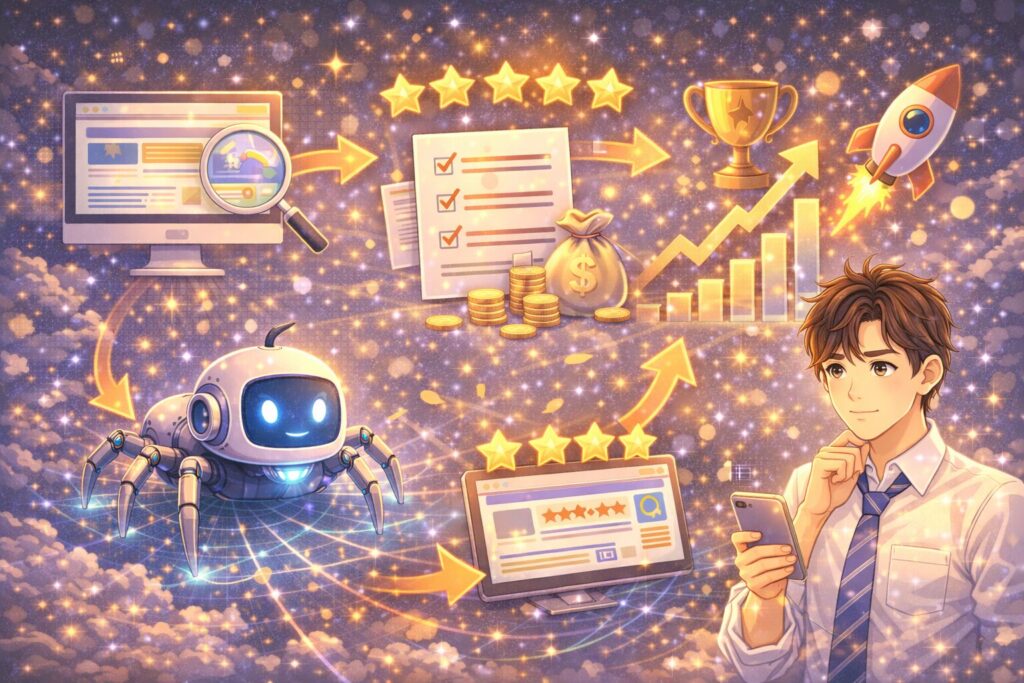 SEOの仕組み|検索順位はこうやって決まる。のイメージ画像