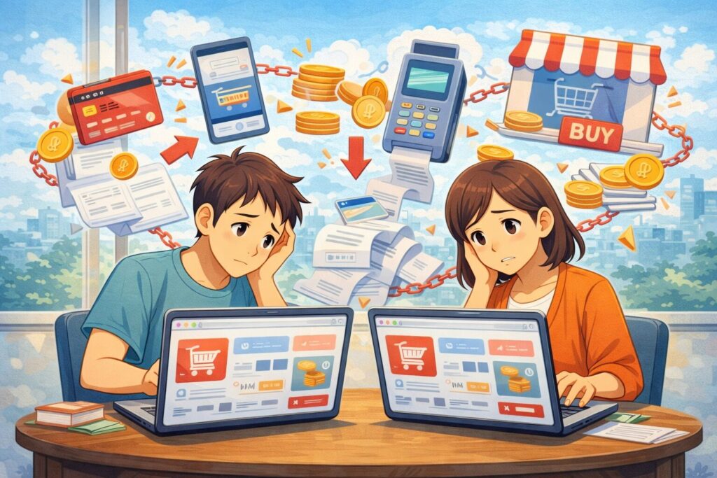 オンラインショップの管理と費用