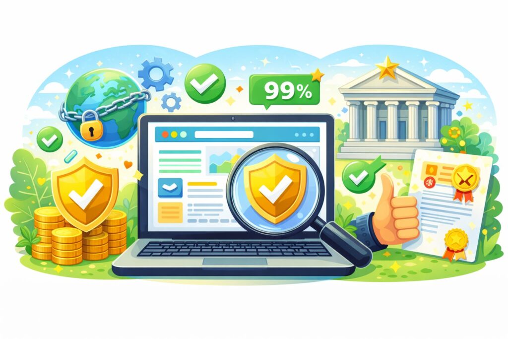 ウェブサイト信頼性の向上